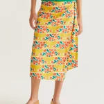 Citrus print midi skirt COMPANIA FANTASTICA SS26