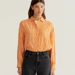 Shirt with Lavagna Orange print COMPANIA FANTASTICA SS26