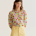 Tulip print shirt COMPANIA FANTASTICA SS26