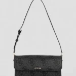 Black logo sadie flap shoulder bag GUESS SS26