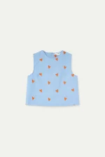 Hearts print top COMPANIA FANTASTICA SS26 - Image 2