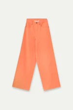 Orange wide leg trousers COMPANIA FANTASTICA SS26 - Image 2