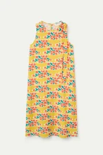 Citrus print midi dress COMPANIA FANTASTICA SS26 - Image 2