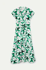 Μακρύ φόρεμα με τύπωμα Hosta COMPANIA FANTASTICA SS26 - Image 2
