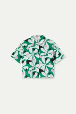 Hosta print shirt COMPANIA FANTASTICA SS26 - Image 2