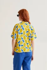 Limoncello print shirt COMPANIA FANTASTICA SS26 - Image 3