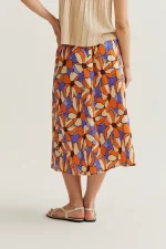 Μίντι φούστα με στάμπα Marigold COMPANIA FANTASTICA SS26 - Image 3