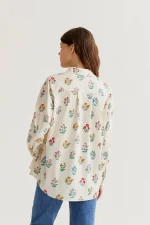 Shirt with gardener print COMPANIA FANTASTICA SS26 - Image 3