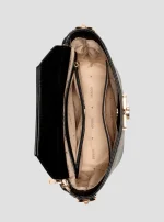 Black logo karnilla logo bucket bag GUESS SS26 - Image 3