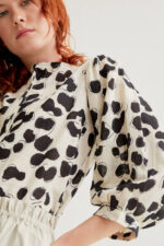 Dalmatian print shirt COMPANIA FANTASTICA SS26 - Image 4