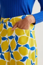 Limoncello print trousers COMPANIA FANTASTICA SS26 - Image 4