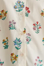 Shirt with gardener print COMPANIA FANTASTICA SS26 - Image 4