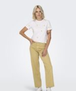 ONLKETTY S/S O-NECK TOP JRS NOOS ONLY SS26 - Image 4