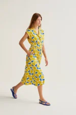 Μίντι φόρεμα με τύπωμα Limoncello COMPANIA FANTASTICA SS26 - Image 5