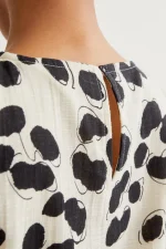 Dalmatian print midi dress COMPANIA FANTASTICA SS26 - Image 5