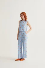 Hearts print top COMPANIA FANTASTICA SS26 - Image 5