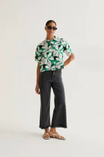 Hosta print shirt COMPANIA FANTASTICA SS26 - Image 5