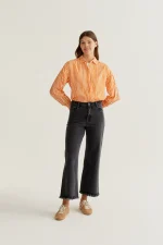 Πουκάμισο με στάμπα Lavagna Orange COMPANIA FANTASTICA SS26 - Image 5