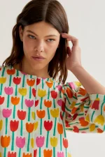 Πουκάμισο με τύπωμα τουλίπας COMPANIA FANTASTICA SS26 - Image 5