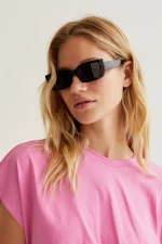 100% cotton pink t-shirt with side knot COMPANIA FANTASTICA SS26 - Image 6