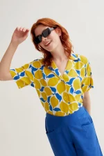 Limoncello print shirt COMPANIA FANTASTICA SS26 - Image 6