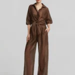 Διάφανο παντελόνι με στρας LYNNE SS26