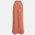 Λινό ίσιο παντελόνι με πιέτες LYNNE SS26