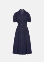 Σεμιζιέ φόρεμα από ποπλίνα LYNNE SS26