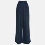 Λινό ίσιο παντελόνι με πιέτες LYNNE SS26