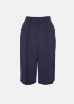 Κρεπ βερμούδα με πιέτες LYNNE SS26