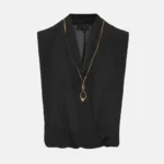 Sleeveless wrap blouse with necklace LYNNE SS26