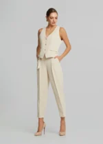 Chinos pants with pleats LYNNE SS26 - Image 2