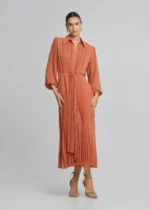 Μίντι πλισέ φόρεμα LYNNE SS26 - Image 2