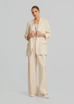 Straight-leg pleated trousers LYNNE SS26 - Image 2