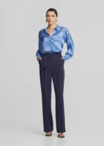 Printed shirt with collar decoration LYNNE SS26 - Image 2