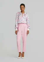 Printed shirt in satin look LYNNE SS26 - Image 2