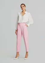 Chinos pants with pleats LYNNE SS26 - Image 2