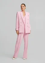 Double-breasted jacket with pocket LYNNE SS26 - Image 2