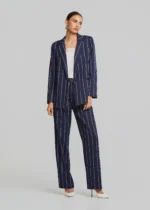 Ριγέ σακάκι σε ίσια γραμμή LYNNE SS26 - Image 2