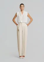 Sleeveless wrap blouse with necklace LYNNE SS26 - Image 2