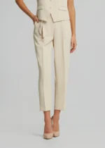Chinos pants with pleats LYNNE SS26 - Image 3