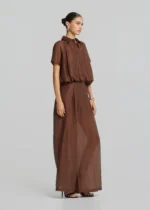 Ψηλόμεση παντελόνα με πιέτες LYNNE SS26 - Image 3