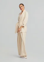 Σακάκι με πέτο και ζώνη LYNNE SS26 - Image 3