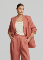 Λινό σακάκι σε ίσια γραμμή LYNNE SS26 - Image 3