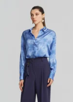 Printed shirt with collar decoration LYNNE SS26 - Image 3