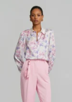 Printed shirt in satin look LYNNE SS26 - Image 3