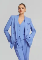 Σταυρωτό σακάκι με ποσέτ LYNNE SS26 - Image 3