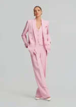 Double-breasted jacket with pocket LYNNE SS26 - Image 3