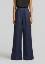 Λινό ίσιο παντελόνι με πιέτες LYNNE SS26 - Image 3