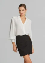 Shirt with lace on the cuffs LYNNE SS26 - Image 4